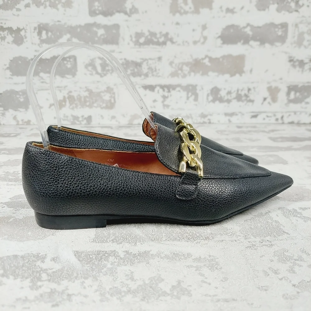 NEW Linea Paolo Womens Mabel Pointed Toe Old Money Loafers A261